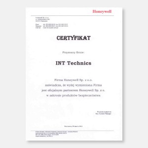 Honeywell – Autoryzowany partner w Polsce w zakresie produktów bezpieczeństwa